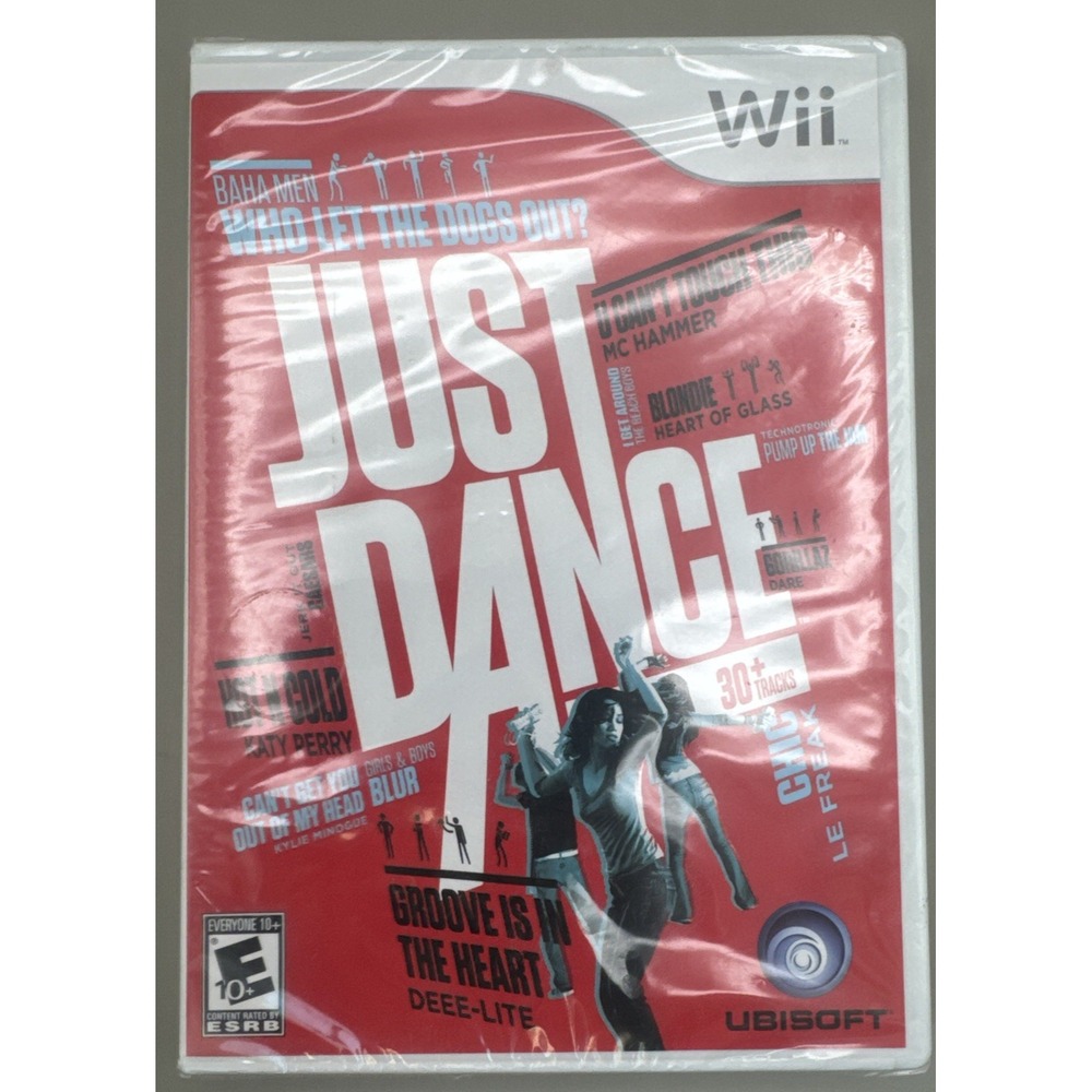 Sealed Wii BAHA MEN Who Let The Dogs Out Just Dance Game Nintendo MC Hammer